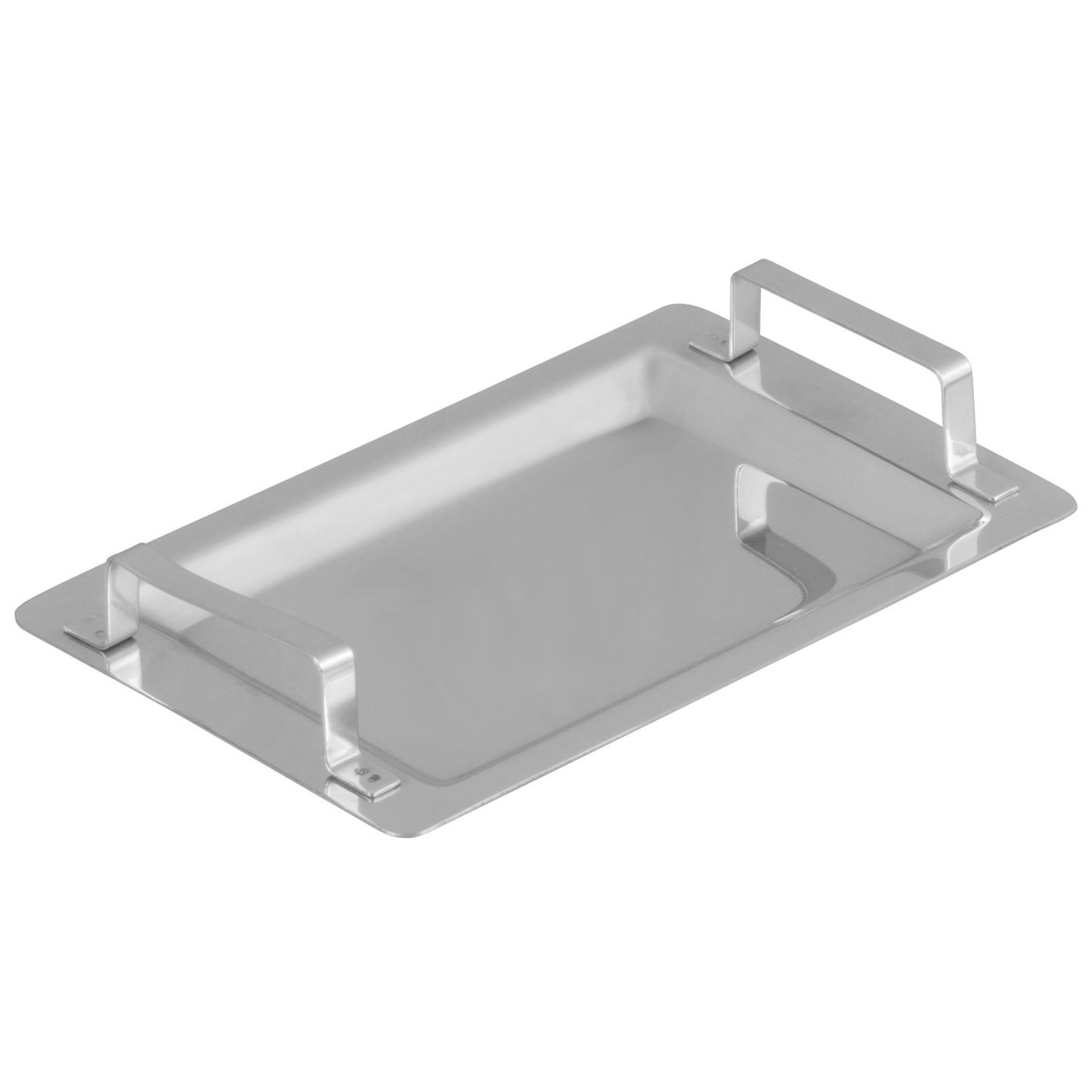 DDSH-102S - Mini Serving Platter with Handle, Stainless Steel - 8-1/2"