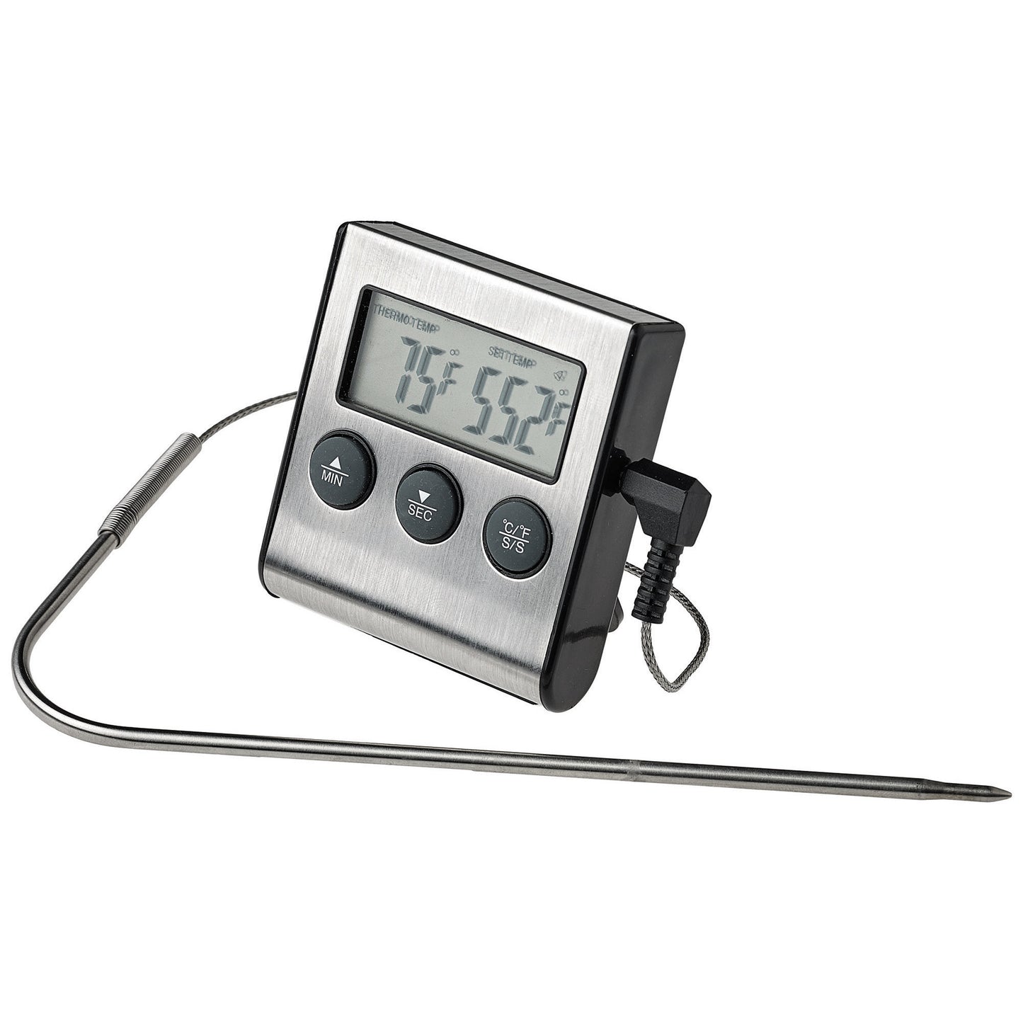 TMT-DG6 - Digital Roasting Thermometer with Timer & Probe