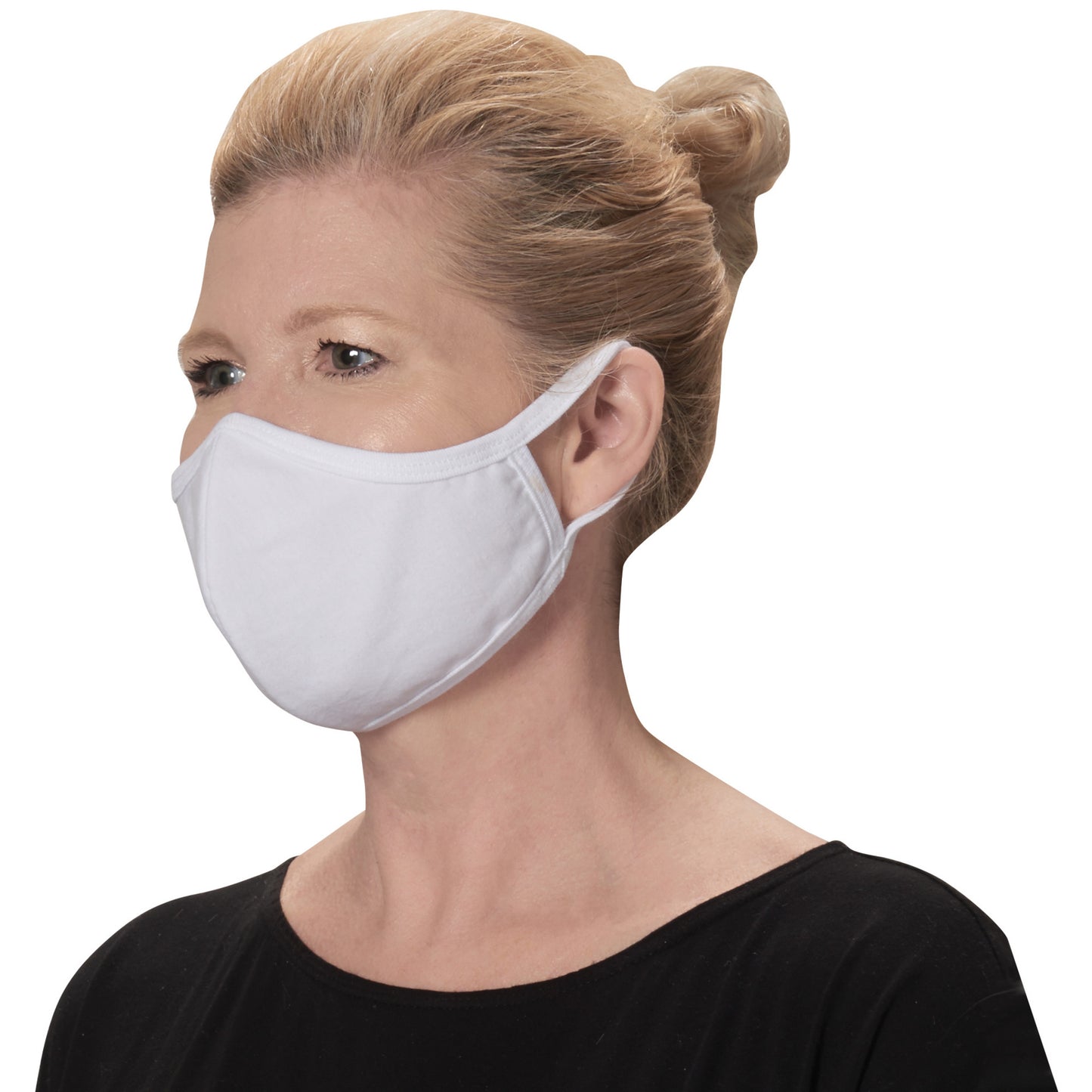 MSK-1WML - Reusable Face Mask, 2-Ply Cotton
