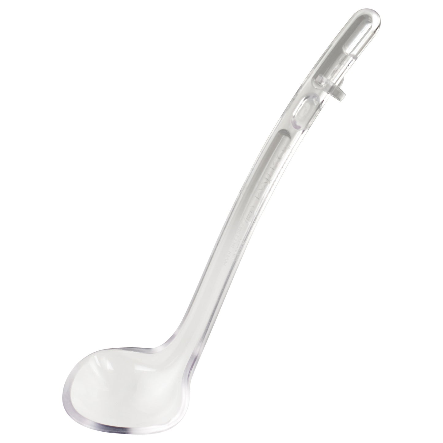 CVLD-8C - CURV One-Piece Dual Spout Ladle - Clear, 8-1/2"