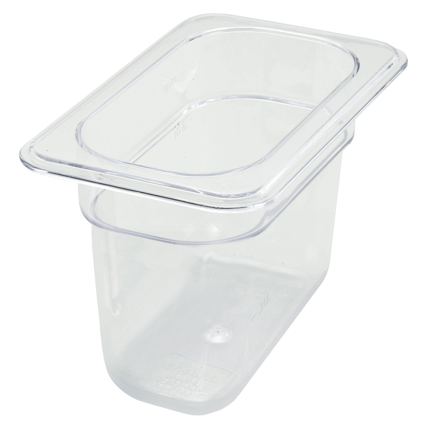 SP7906 - Polycarbonate Food Pan, 1/9 Size - 6"