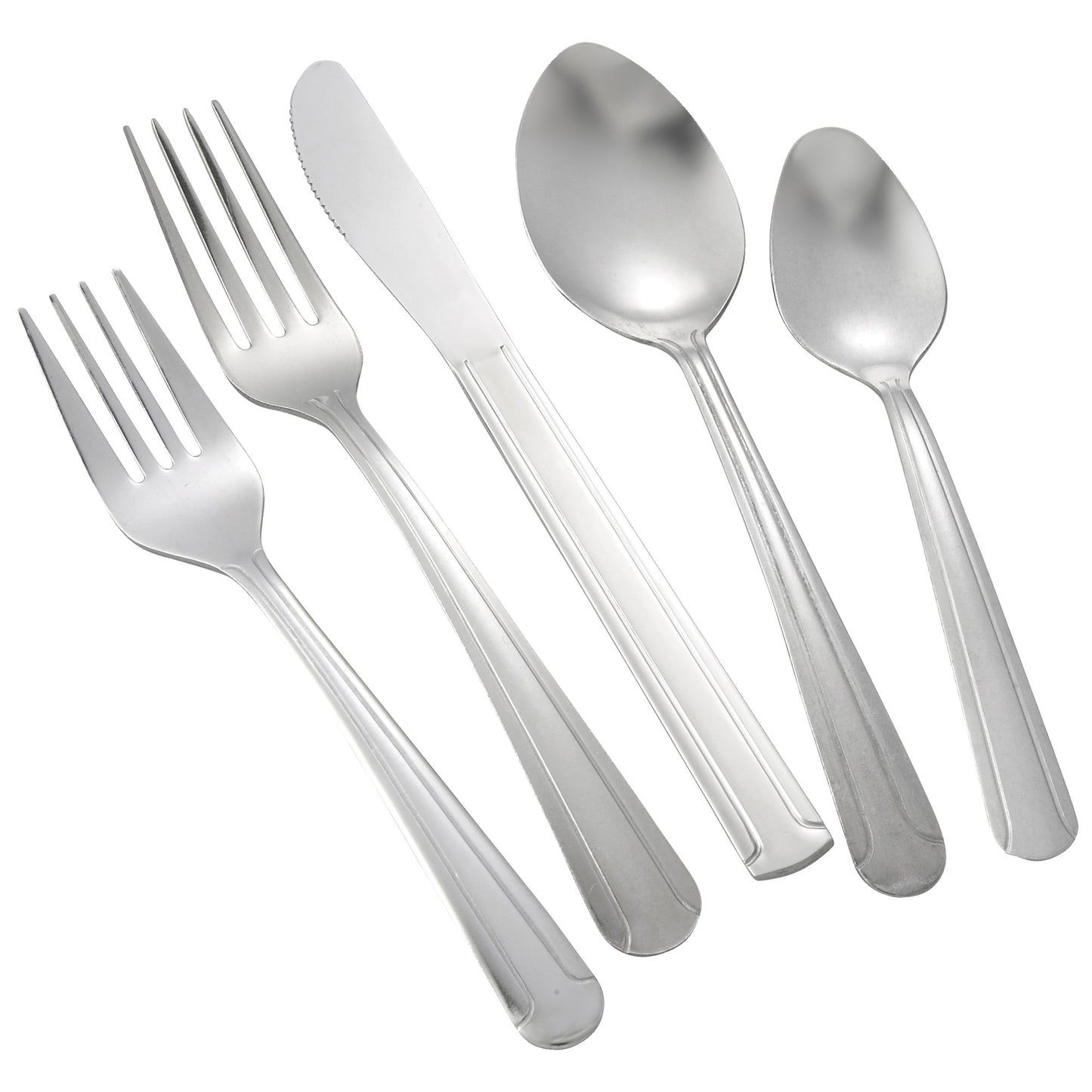 0001-06 - Dominion Salad Fork, 18/0 Medium Weight