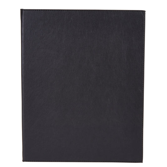 Four-View Menu Cover - Black, 8-1/2" x 14"