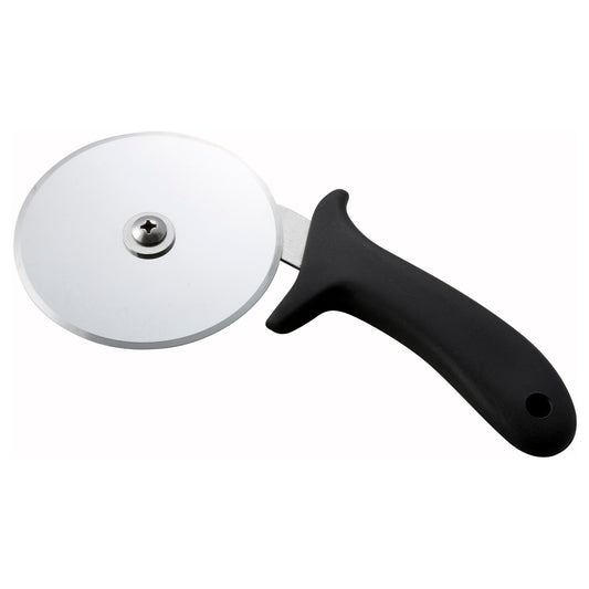 Pizza Cutter, 4"Dia Blade, Black PP Hdl