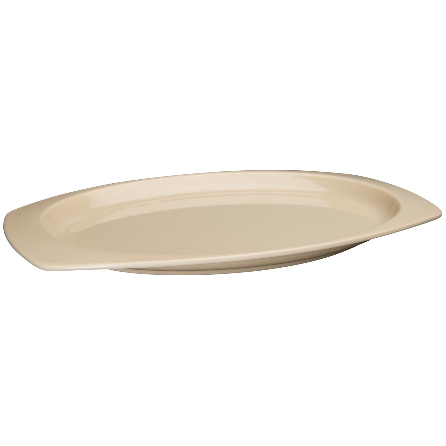 MMPT-129 - Melamine 12-1/2" x 9" Rectangular Platters - Tan