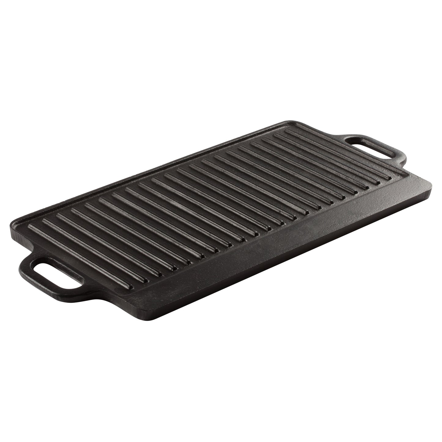 Reversible Cast Iron Griddle/Grill, 20" x 9-1/2"
