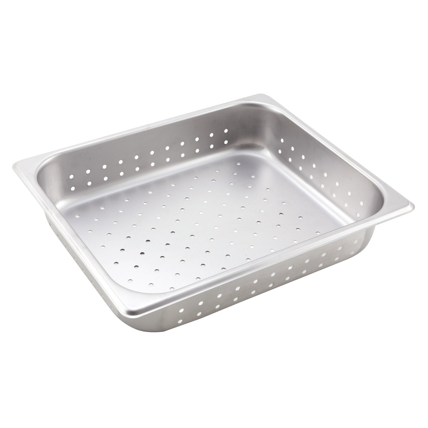 SPHP2 - Perforated Steam Pan, 25 Gauge Stainless Steel - Half, 2-1/2"