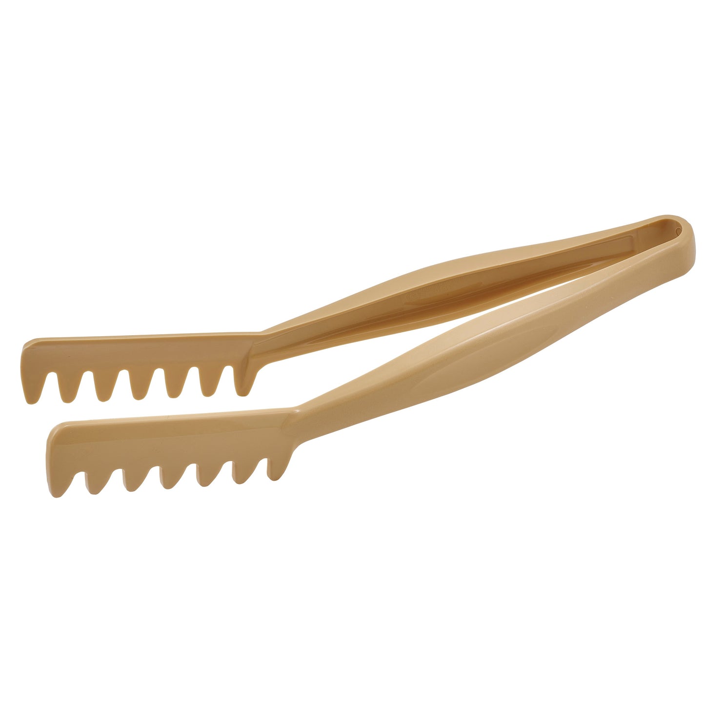 PPT-11B - Polycarbonate Spaghetti Tongs - Beige