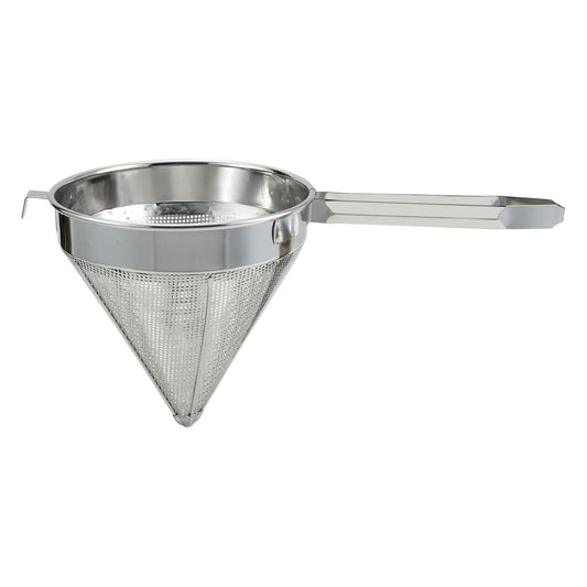Stainless Steel China Cap Strainer - 12", Coarse