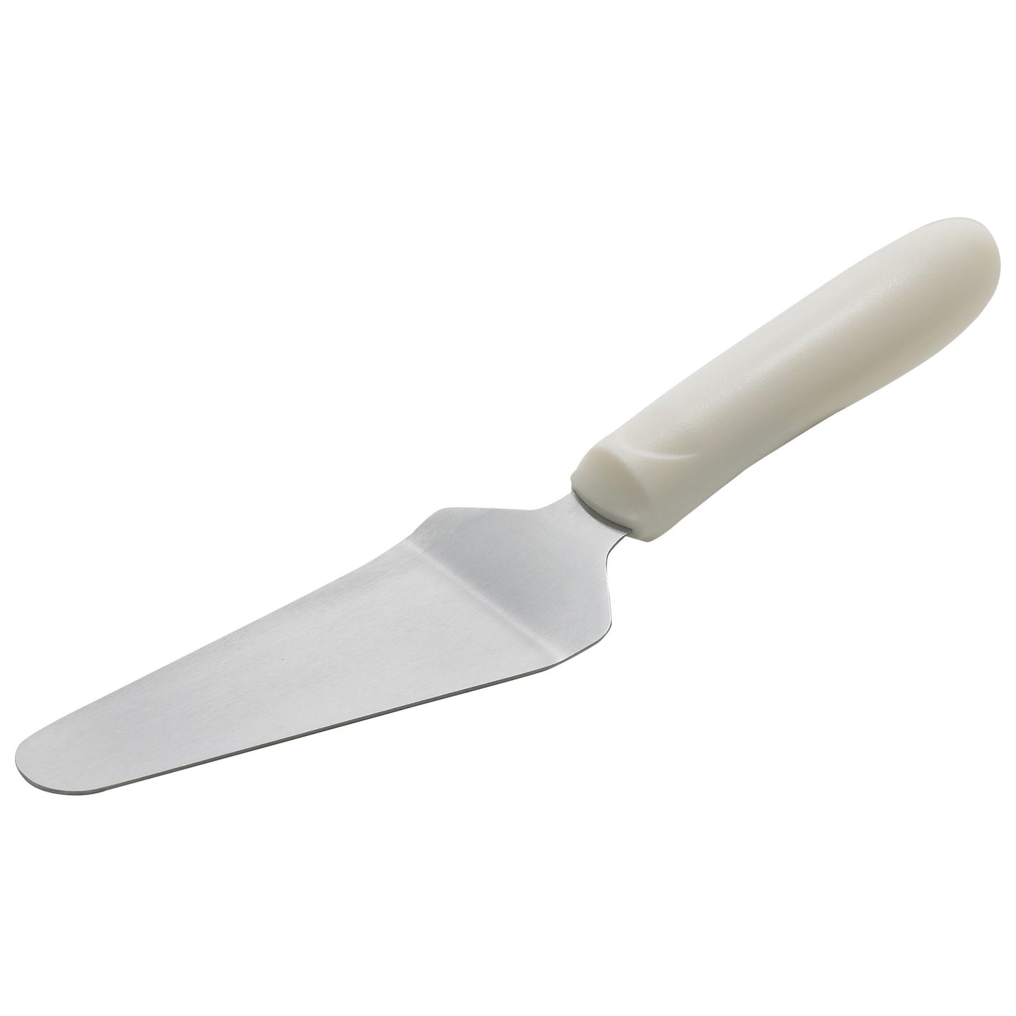 TWP-51 - Pie Server w/Offset, White PP Hdl, 4-5/8" x 2-3/8" Blade