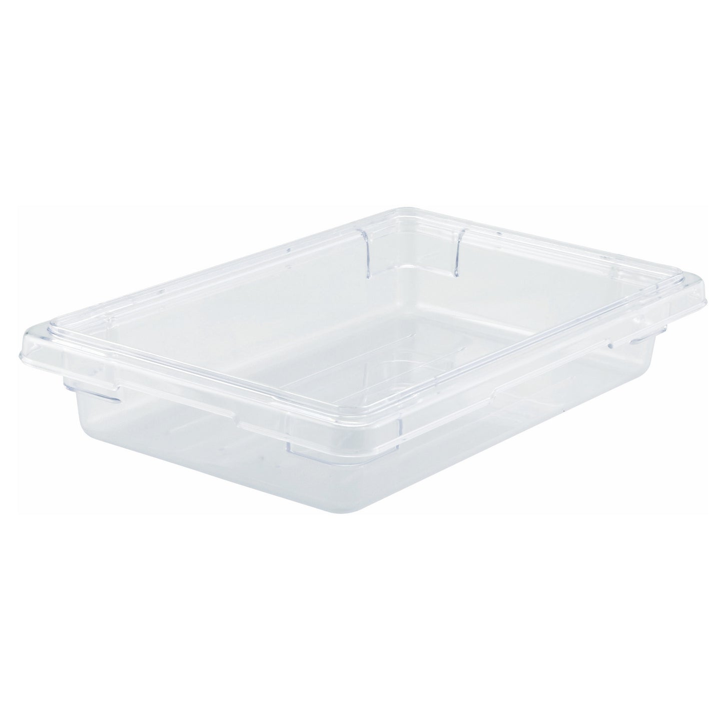 Food Storage Box, Clear Polycarbonate - Half, 3-1/2"