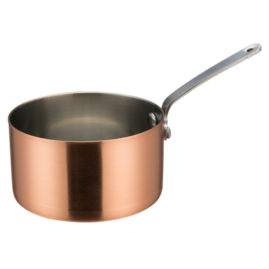 Mini Sauce Pan, Copper-Plated - 4-3-8-dia