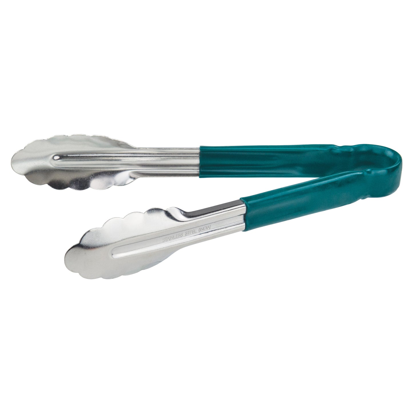 UT-9HP-G - Heavy-Duty Utility Tongs with Plastic Handle - 9", Green