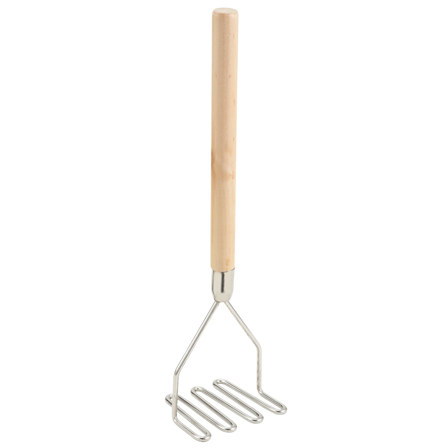 Potato Masher with Wooden Handle - 4-1/2"