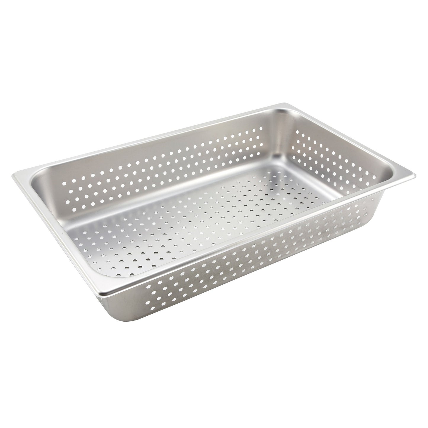 SPFP4 - Perforated Steam Pan, 25 Gauge Stainless Steel - Full, 4"