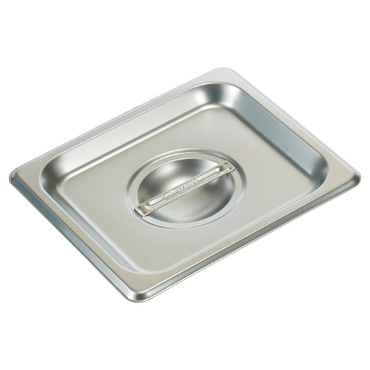 18/8 Stainless Steel Steam Pan Cover, Solid - Sixth (1/6)