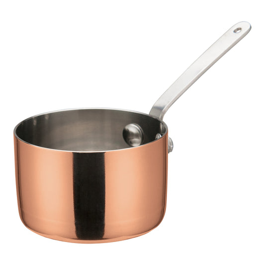 Mini Sauce Pan, Copper-Plated - 2-3-4-dia