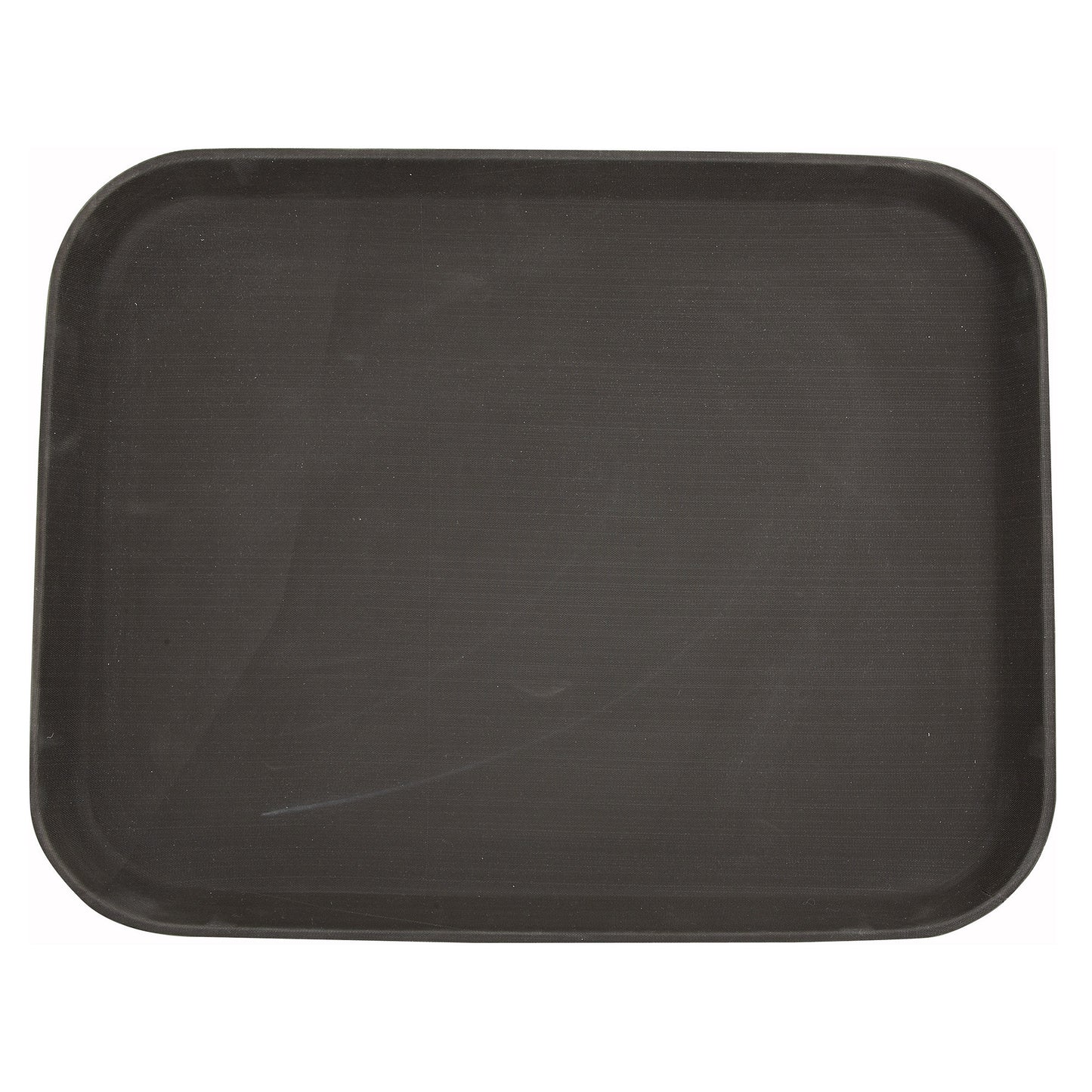 TRH-1418 - Easy-Hold 18" x 14" Rectangular Rubber-Lined Plastic Tray