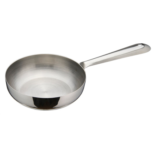 Mini Fry Pan, Stainless Steel - 4-1/2"