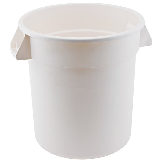 Polyethylene White Containers, NSF Listed - 32 Gallon