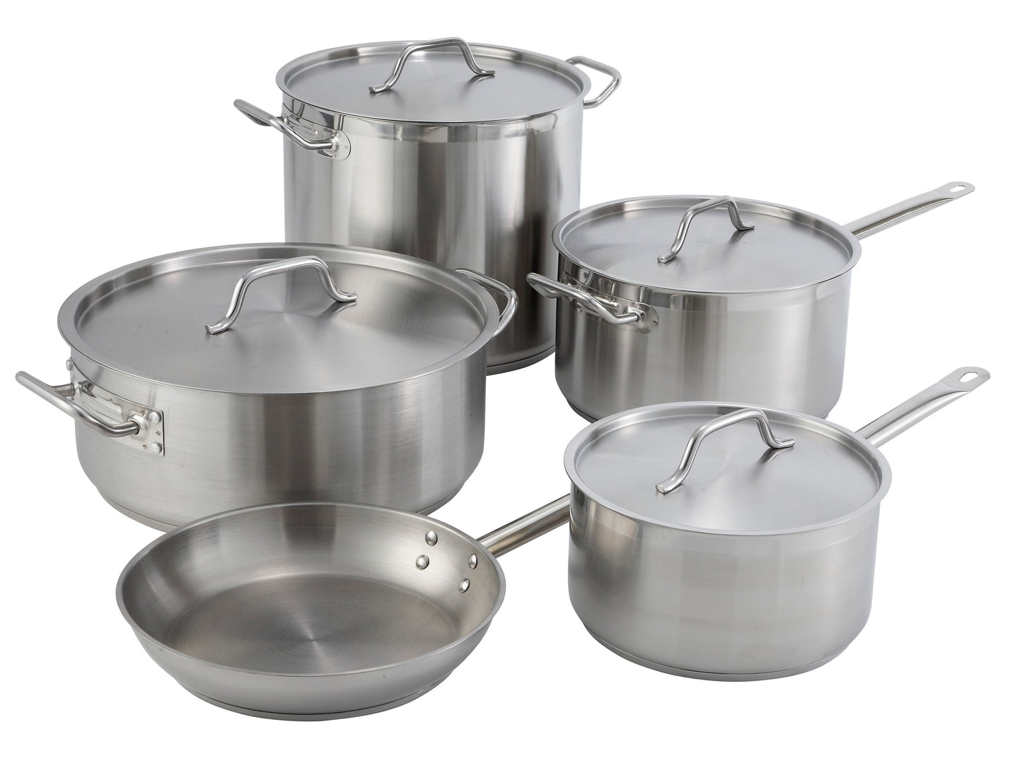 SSSP-3 - Stainless Steel Sauce Pan with Cover - 3-1/2 Quart
