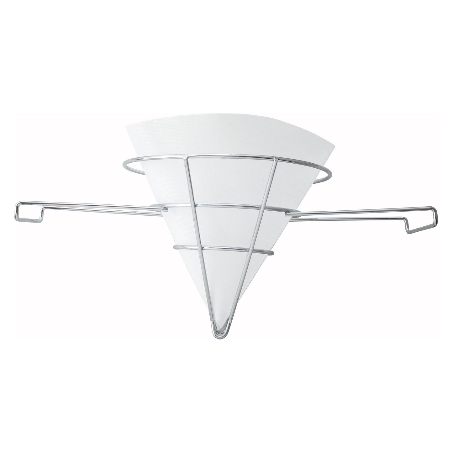 FF-10 - Fryer Filter Stand, Chrome Plated