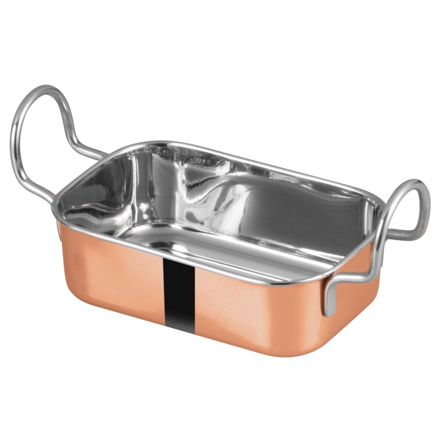Mini Roasting Pan, Copper-Plated - 5-3/4" x 3-3/4"