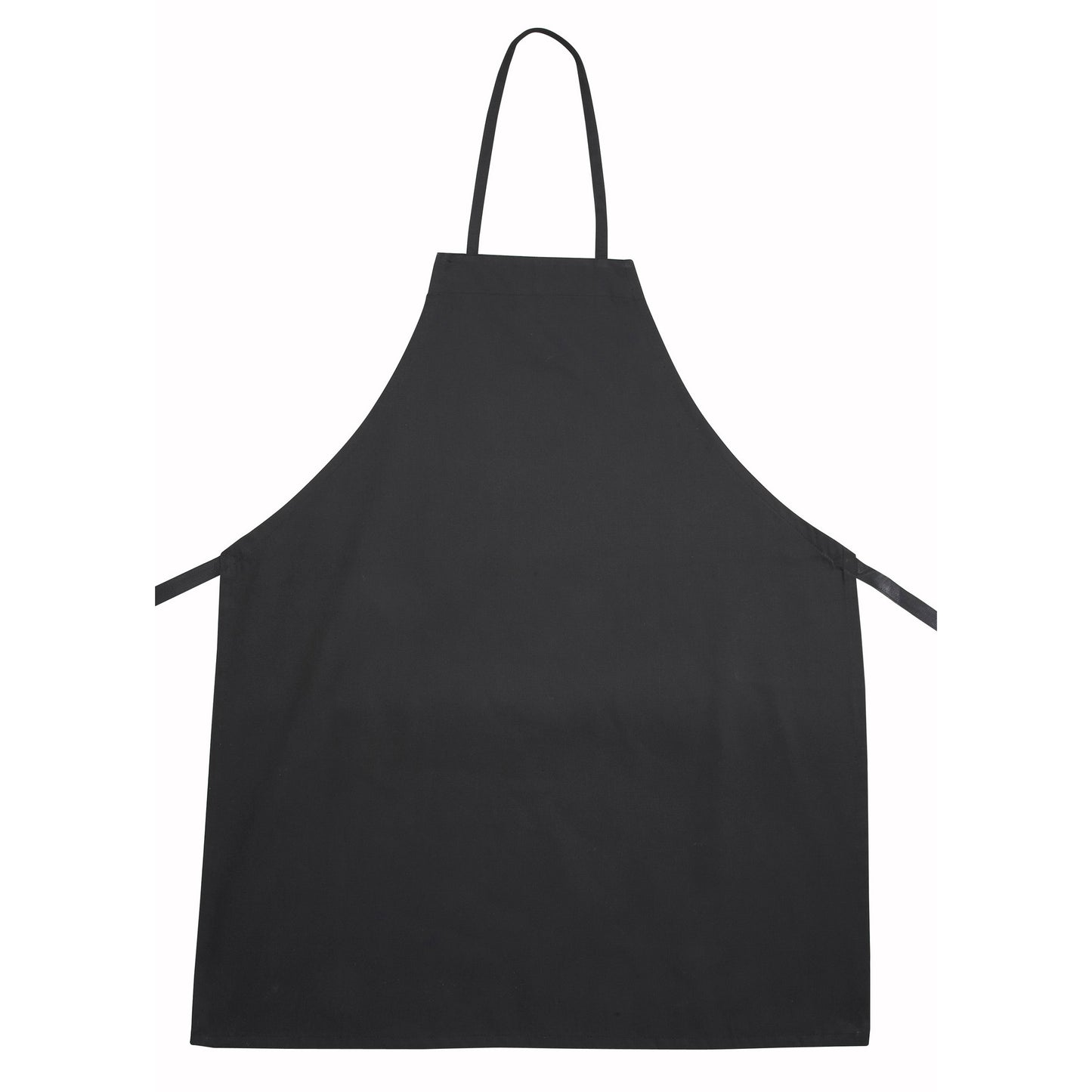 BA-3226BK - Full-Length Bib Apron - Black
