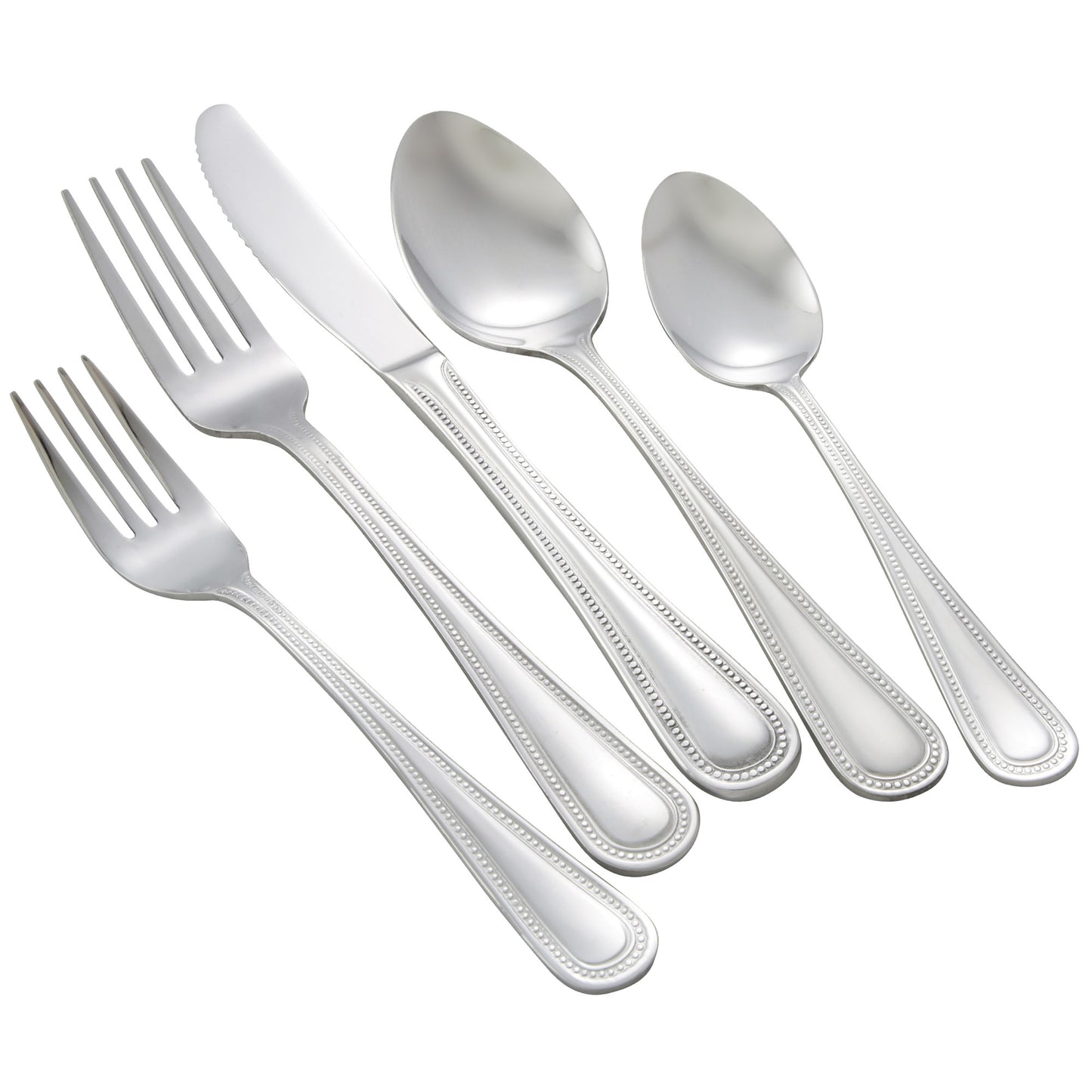 0005-01 - Dots Teaspoon, 18/0 Heavyweight