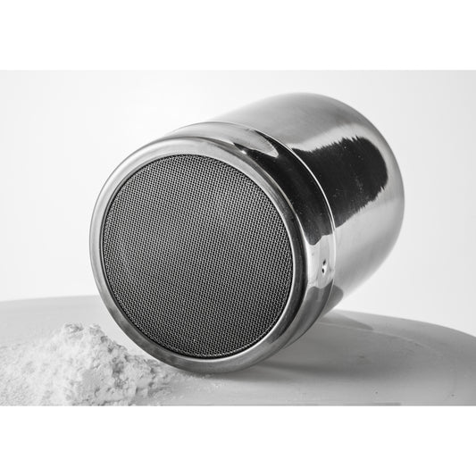 Powdered Sugar Dispenser, Stainless Steel, 10oz