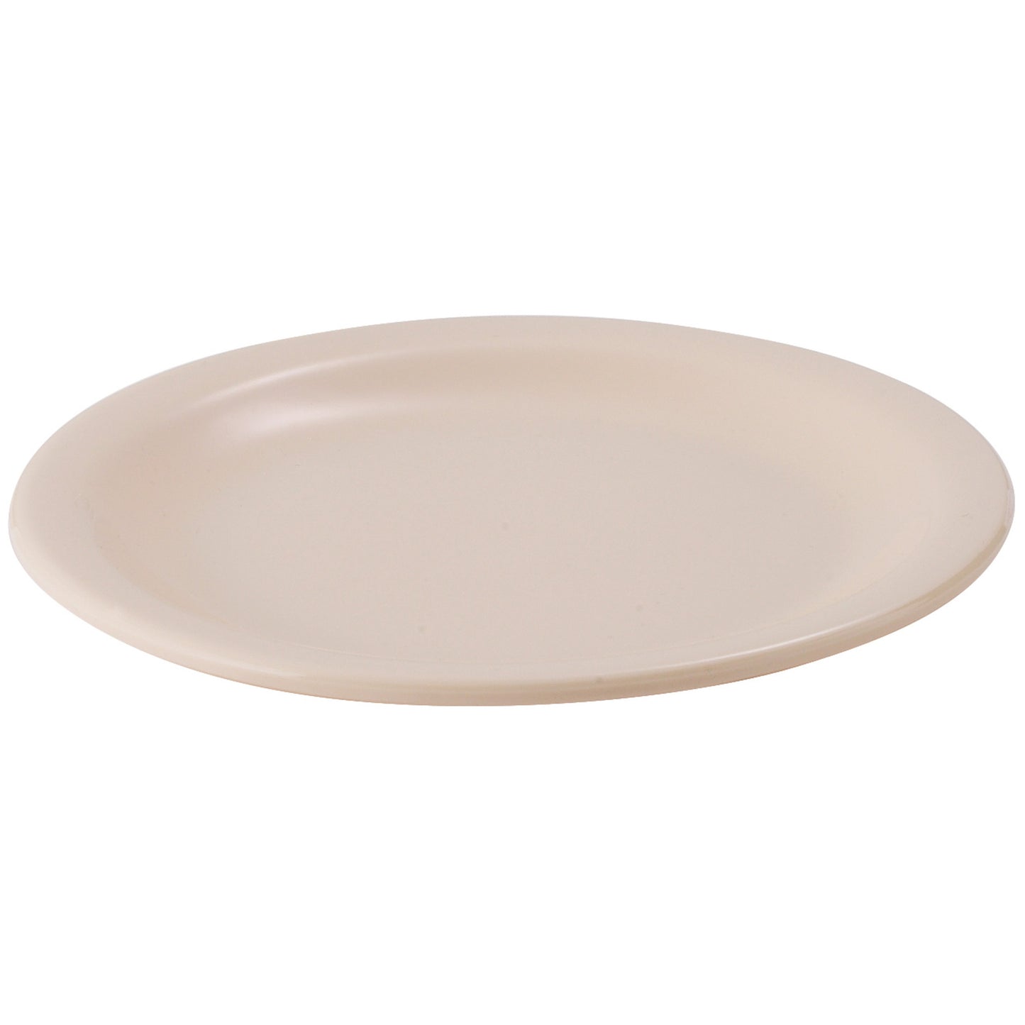 MMPR-6 - Melamine 6" Round Plates - Tan