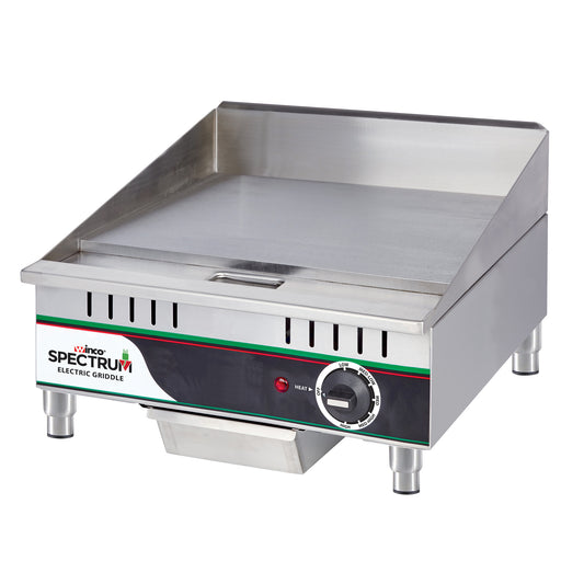 Spectrum 16" Electric Griddle, One Heat Zone