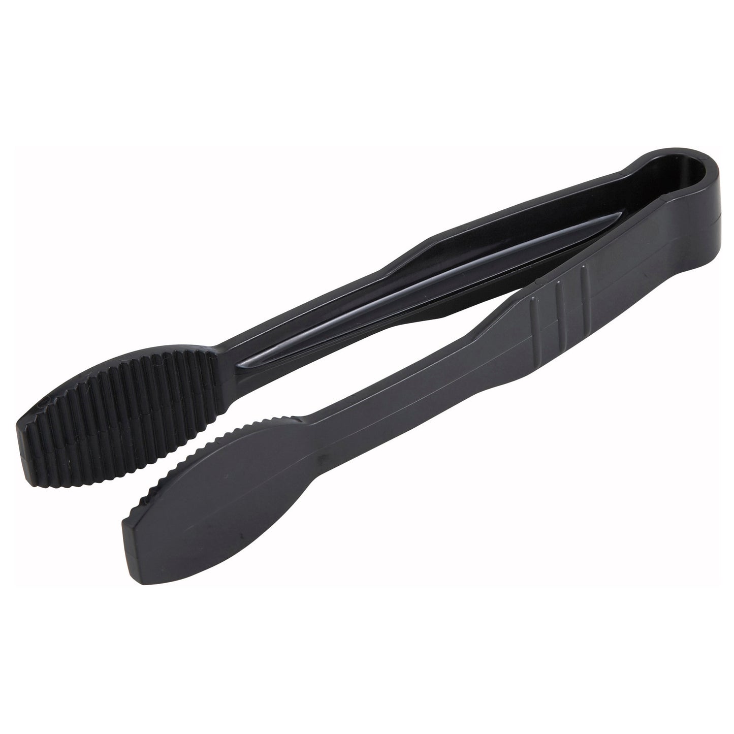 PUTF-6K - 6" Flat Tongs, Polycarbonate - Black