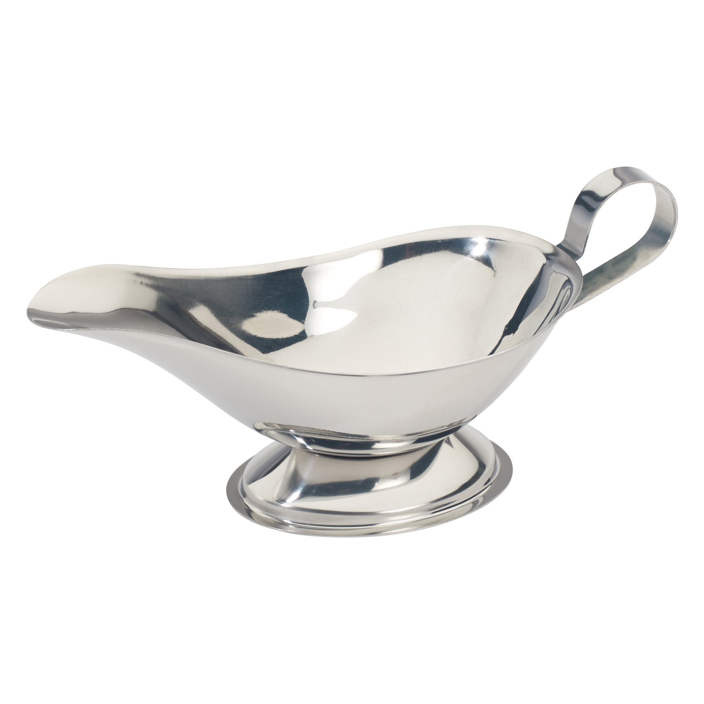 GBS-10 - Stainless Steel Gravy Boat - 10 oz