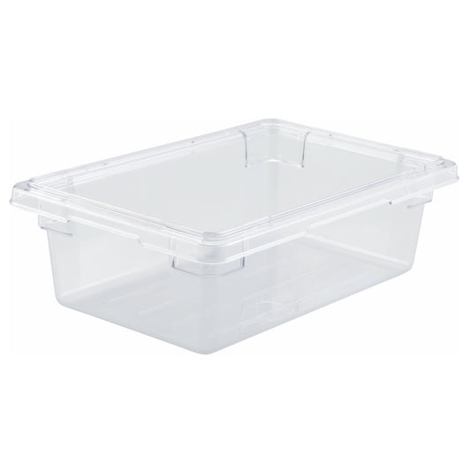 Food Storage Box, Clear Polycarbonate - Half, 6"