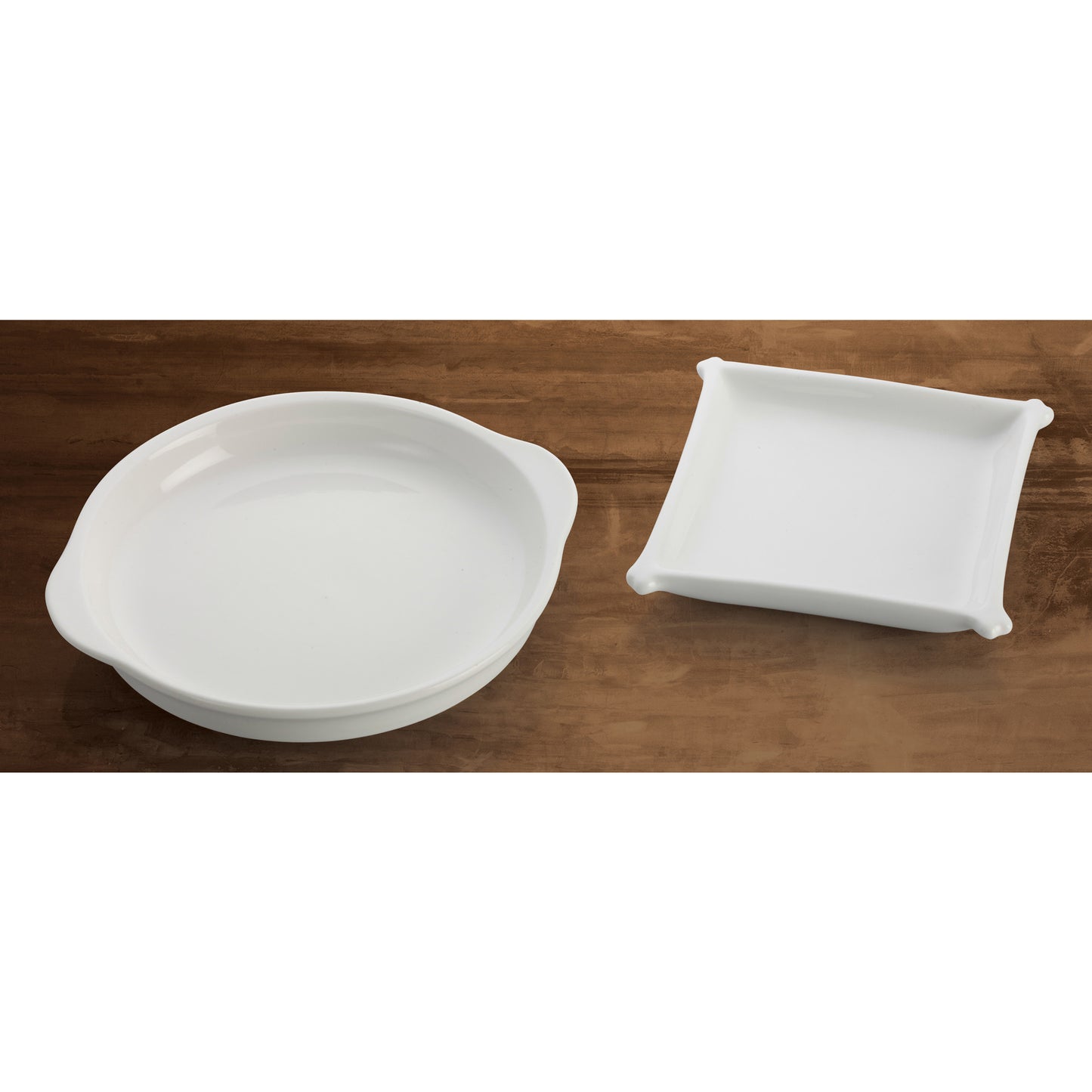 WDP018-101 - 4-1/4" Porcelain Square Dish, Bright White, 36 pcs/case