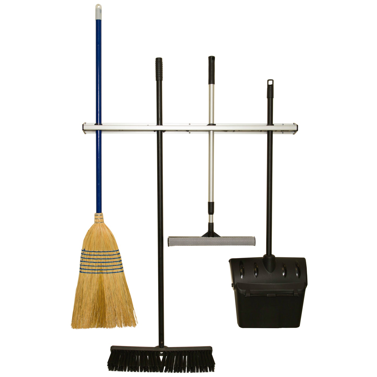 MHH-24 - 24" Mop/Broom Rack with Rubber Bristles