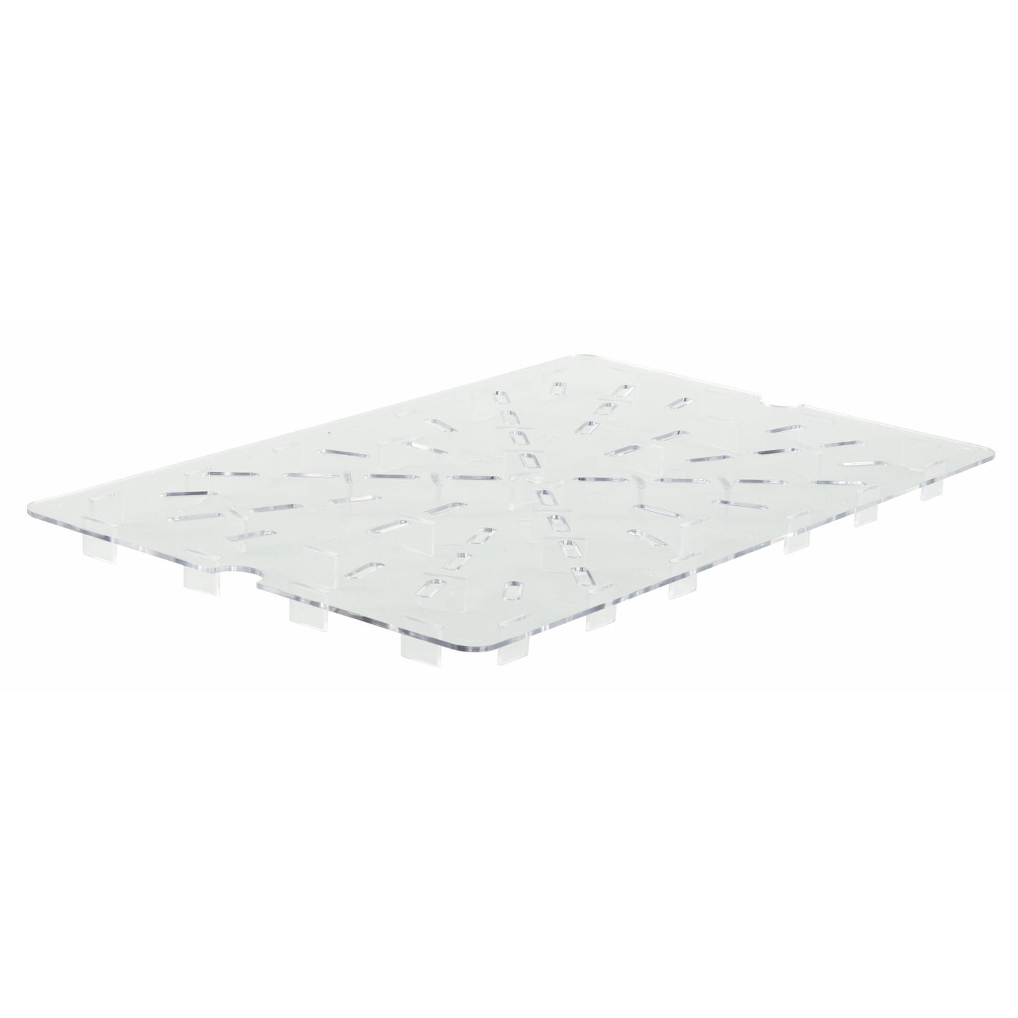 PFSF-DS - Drain Shelf for PFSF & PFFW series, 13" x 21-1/8", Clear, PC, NSF