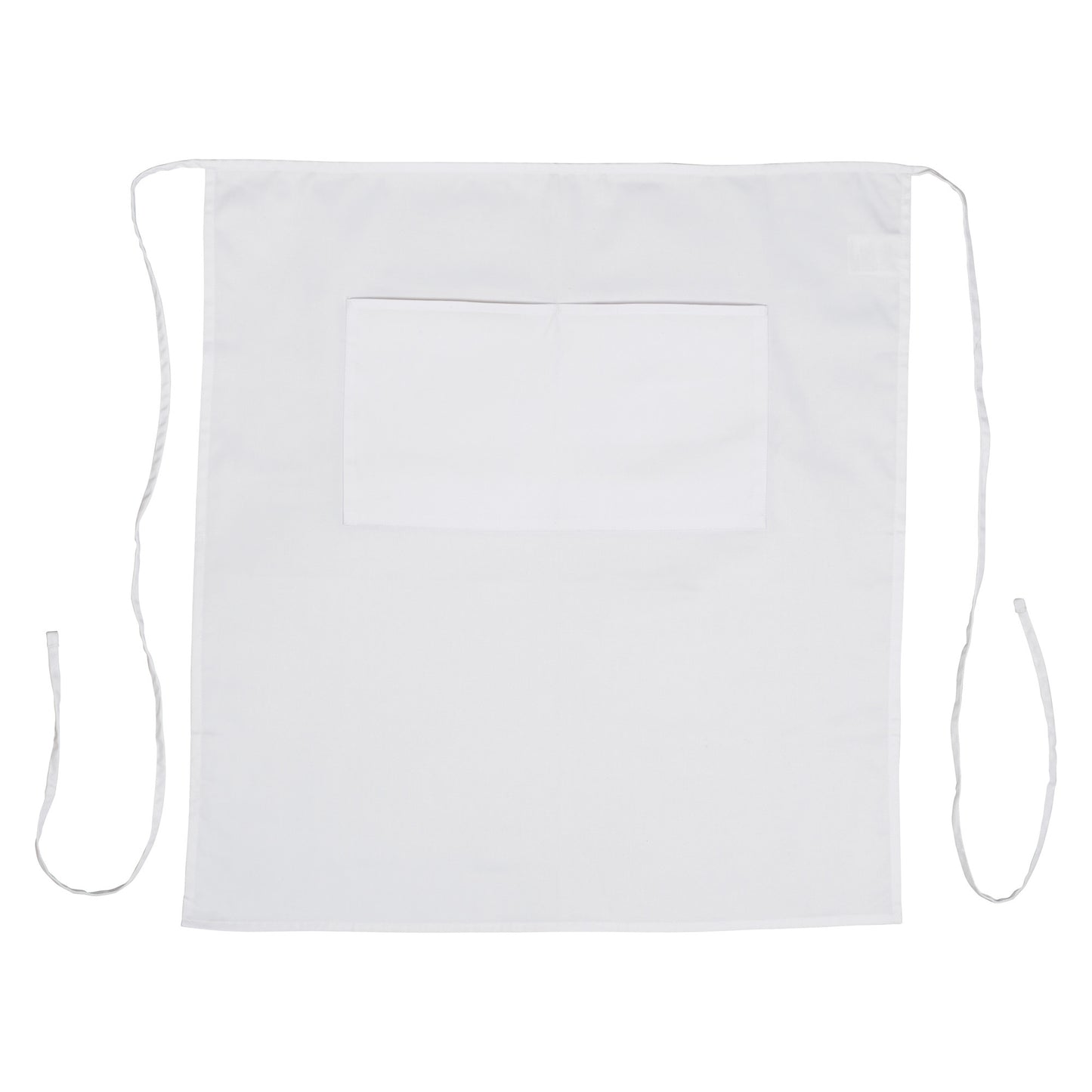 WA-3129WH - Bistro Full Length Apron - White