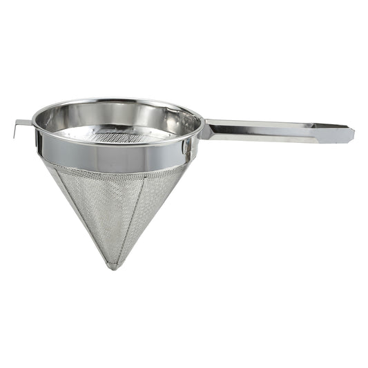 Stainless Steel China Cap Strainer - 12", Fine