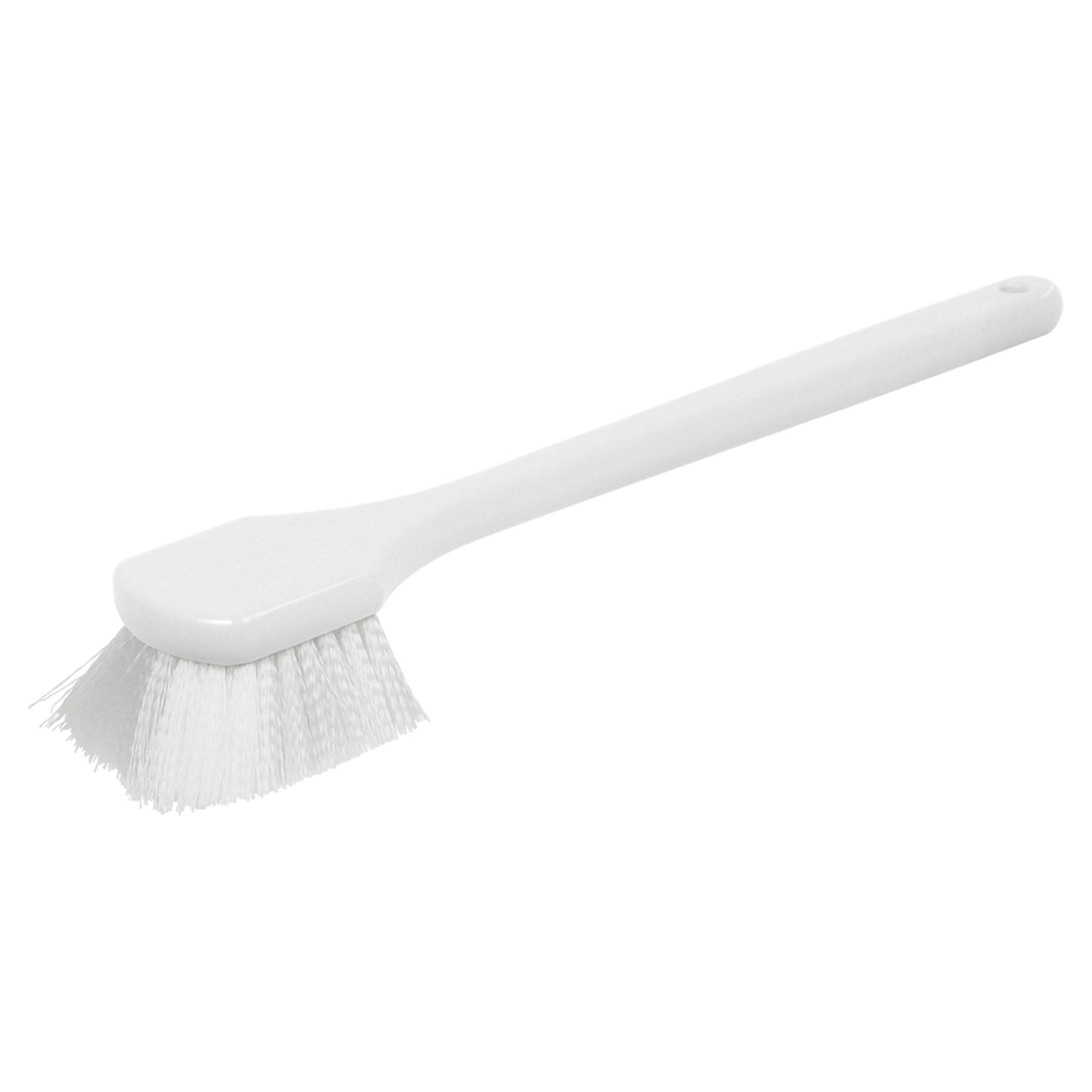 BRN-20P - Pot Brush with Nylon Bristles and Plastic Handle - 20"