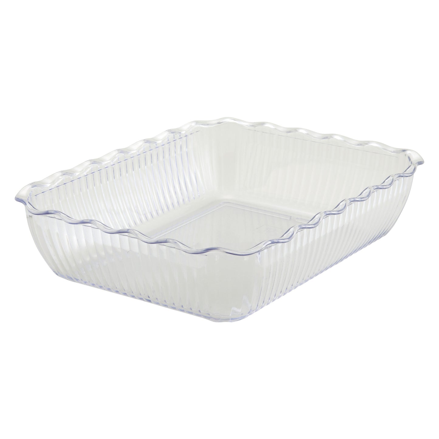 CRK-13C - Deli Crock - 13 x 10 x 3, Clear