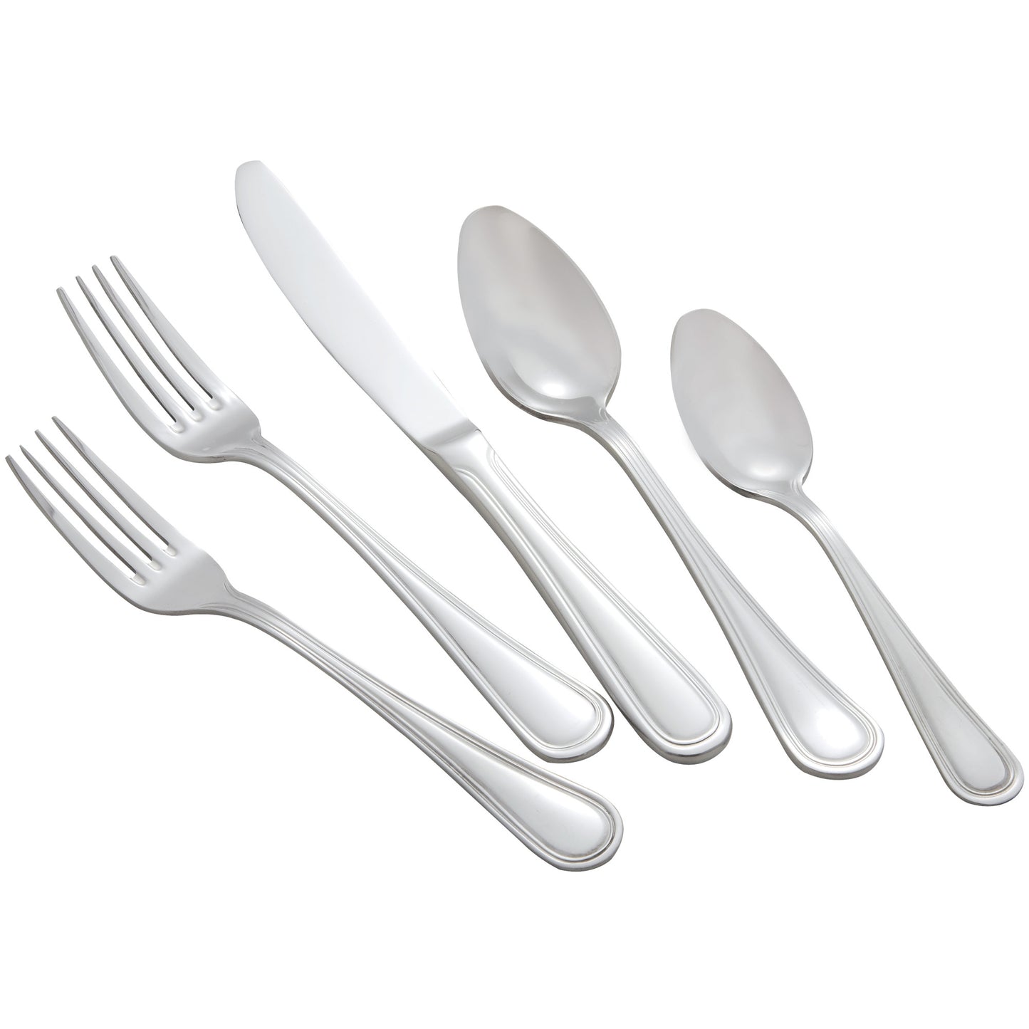 0021-01 - Continental Tea Spoon,18/0 Extra Heavyweight