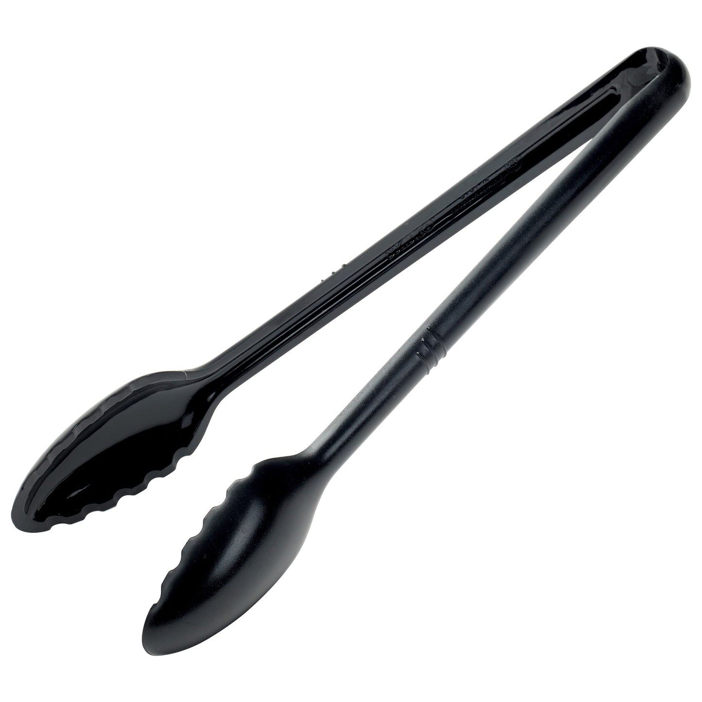 CVST-12K - Curv Serving Tongs - 12", Black