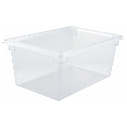 Food Storage Box, Clear Polycarbonate - Full, 12"