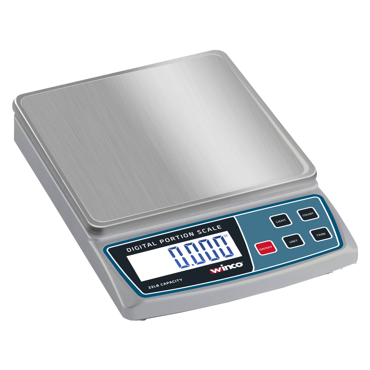 SCAL-D22 - Digital Portion Scale, 22 Lb