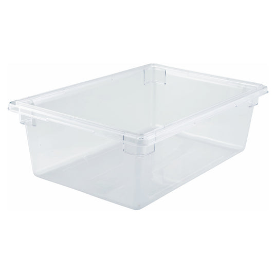 Food Storage Box, Clear Polycarbonate - Full, 9"
