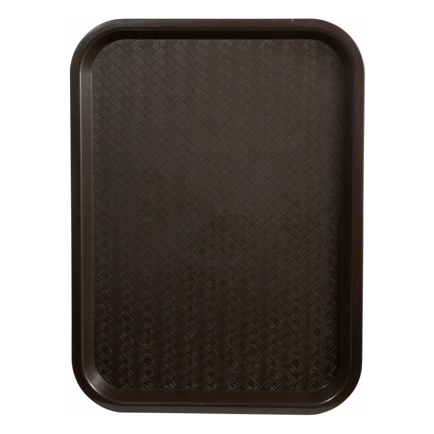 High Quality Plastic Cafeteria Tray - 12 x 16, Brown