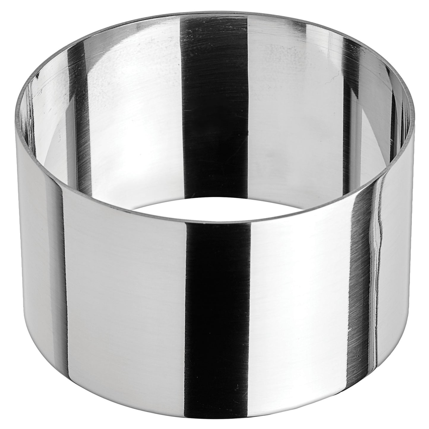 SPM-31R - Stainless Steel Pastry Mold - Round, 3" x 1-3/4"