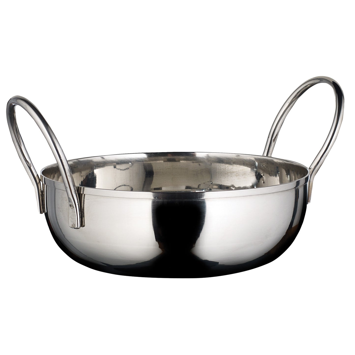 KDB-5 - Kady Bowl with Welded Handles, Stainless Steel, 1.5" H - 5"